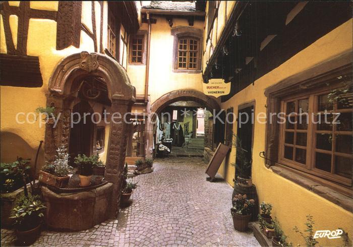 Riquewihr Haut Rhin Rue du Cerf Maison Kiener