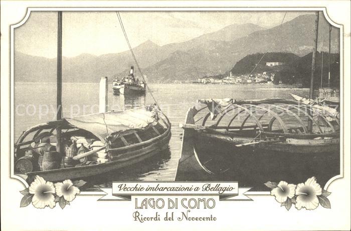 Bellagio Lago di Como Boote Repro
