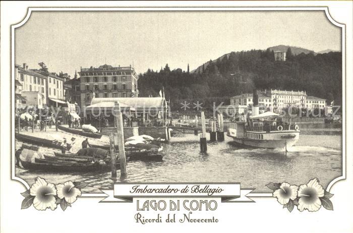 Bellagio Lago di Como Partie am See Repro