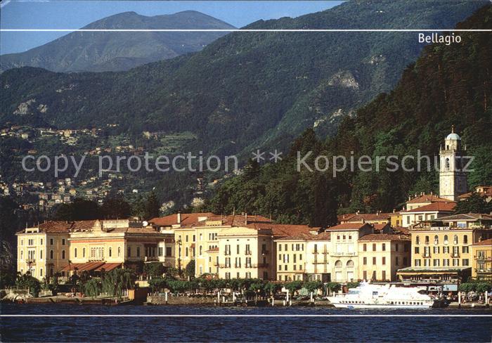 Bellagio Lago di Como Seepromenade