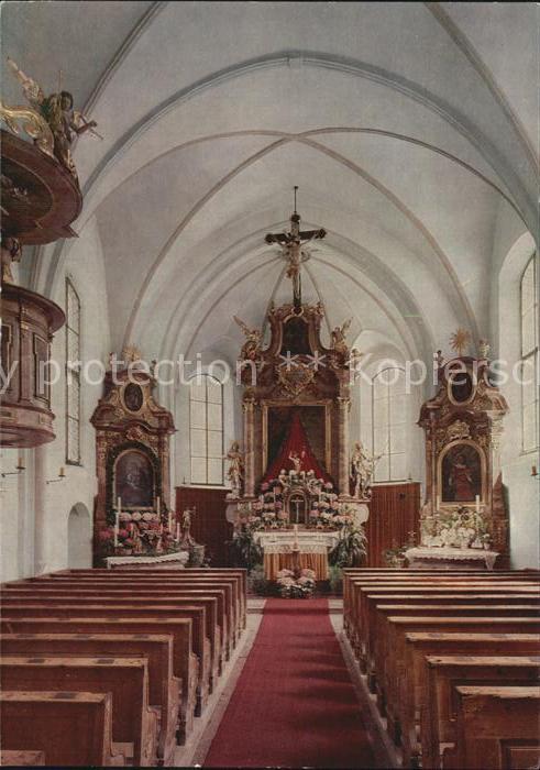 Ramsau Berchtesgaden Pfarrkirche innen
