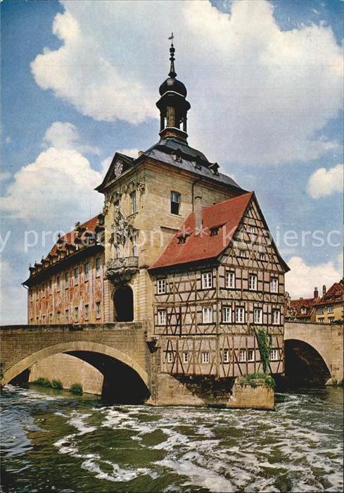Bamberg Altes Rathaus Fachwerk