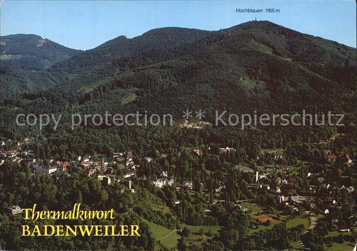 BADENWEILER BW Fliegeraufnahme mit Hochblauen