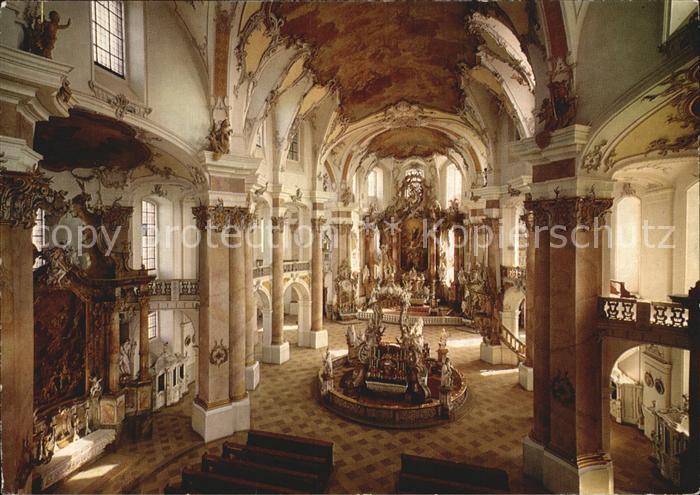 Vierzehnheiligen Wallfahrtskirche Basilika innen
