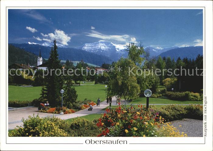 Oberstaufen Oberallgaeu Bayern Kurpark