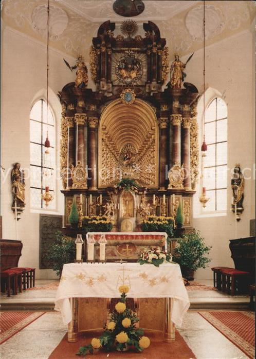 Maria-Thann Wallfahrtskirche Maria Himmelfahrt innen