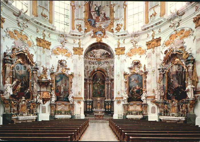 Ettal Abteikirche innen