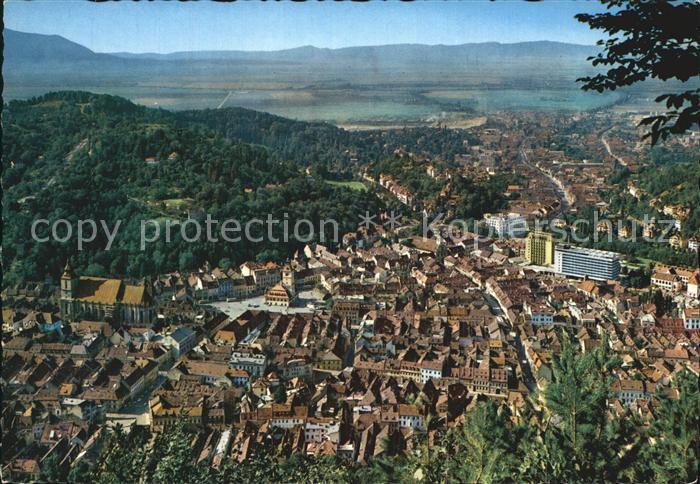 Brasso Brasov Kronstadt Fliegeraufnahme