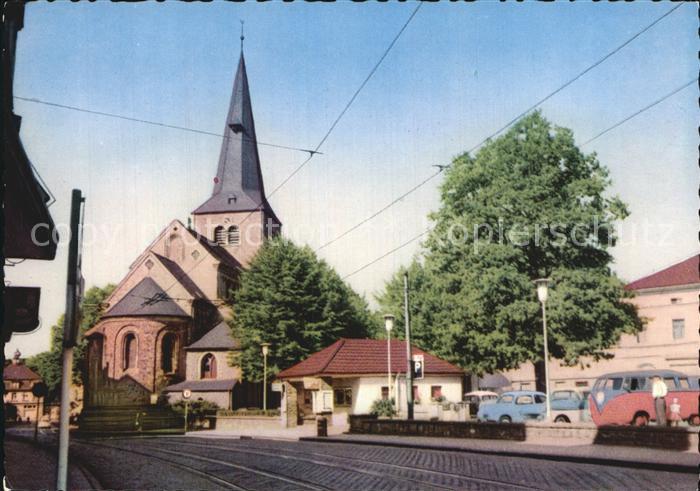Hilden Mettmann Marktplatz mit Kirche