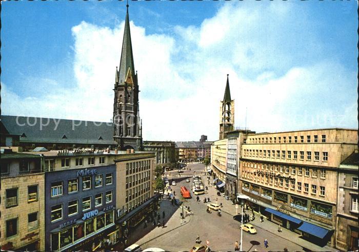 GELSENKIRCHEN NRW Sparkasse mit Neumarkt