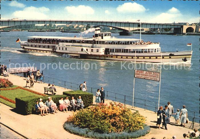 Bonn Rhein Kennedybruecke