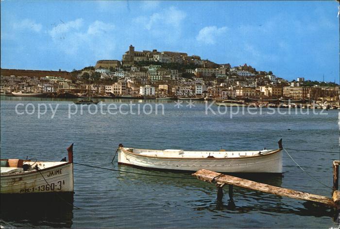 Ibiza Islas Baleares mit Bootssteg