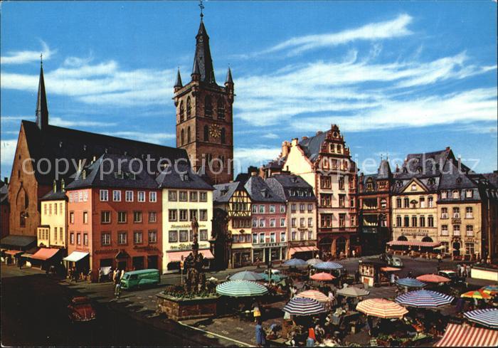 TRIER  CITY Hauptmark und St. Gangolph