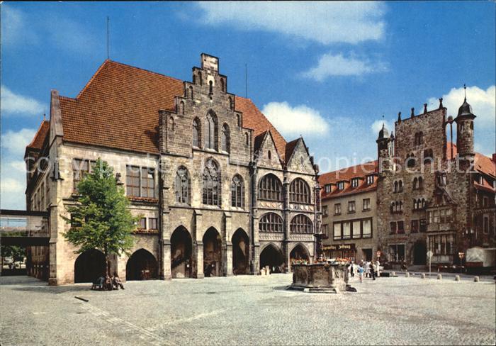 HILDESHEIM  CITY Rathaus und Tempelhaus