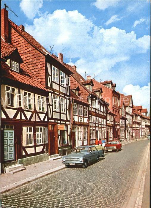 HILDESHEIM  CITY Bruehl Fachwerkhaeuser