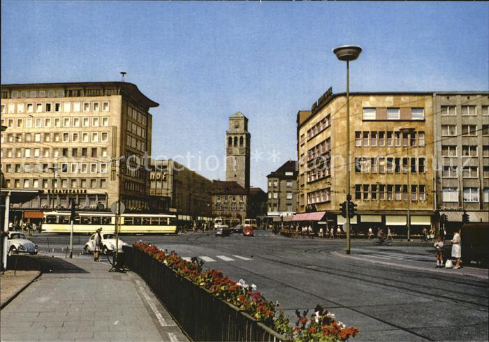 Muelheim Ruhr City mit Kirche