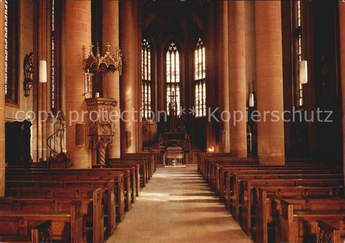 St Wendel Basilika innen