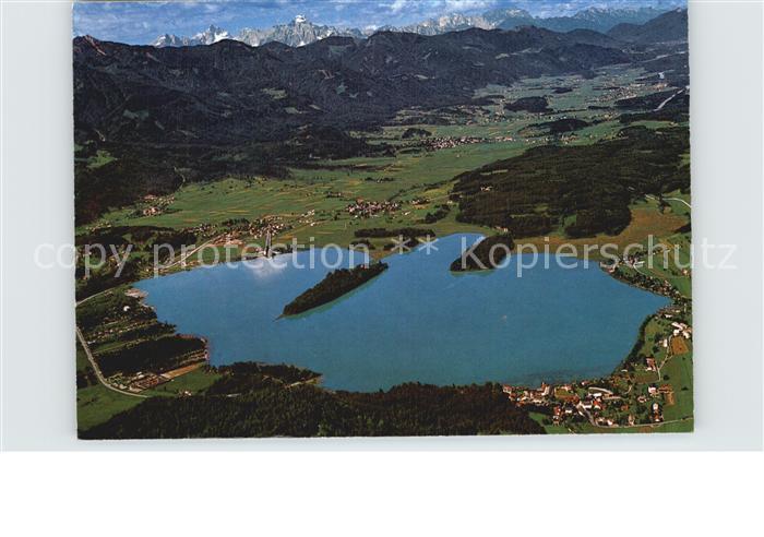 Faakersee Fliegeraufnahme
