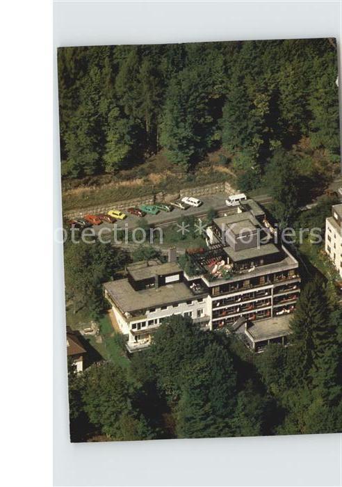 Wildbad Schwarzwald Fliegeraufnahme Kurklinik am Sommerberg