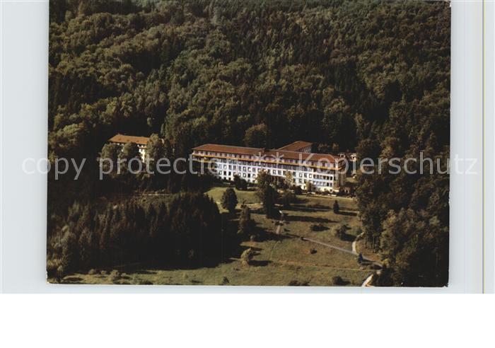 Winterkasten Lindenfels Fliegeraufnahme Eleonorenklinik