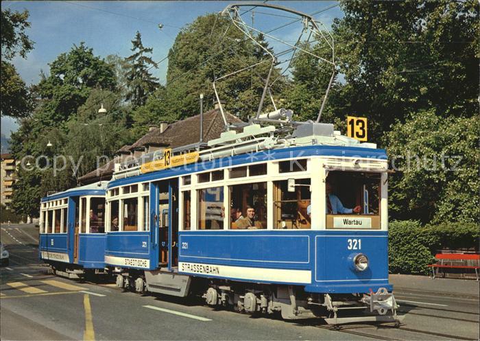 Strassenbahn Motorwagen Ce 4/4 Nr. 321 Zuerich