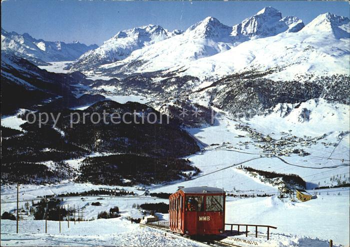 Zahnradbahn Muottas Muragl Oberengadin