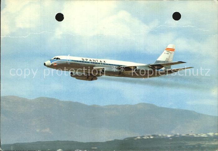 Flugzeuge Zivil Spantax Convair CV 990 A Coronado