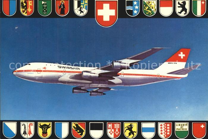 Swissair Jumbo-Jet Boeing 747-B