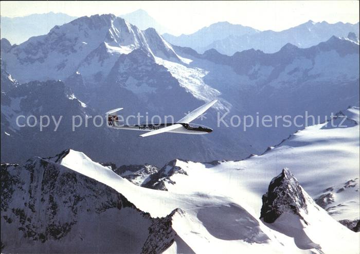 Segelflug Gliding Vol-Voile Vuolo-a-Vela HB-940 Engadin