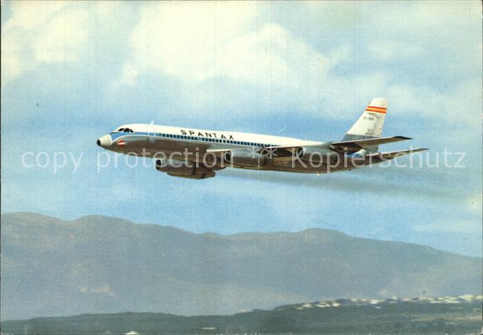 Flugzeuge Zivil Spantax Convair CV 990 A Coronado