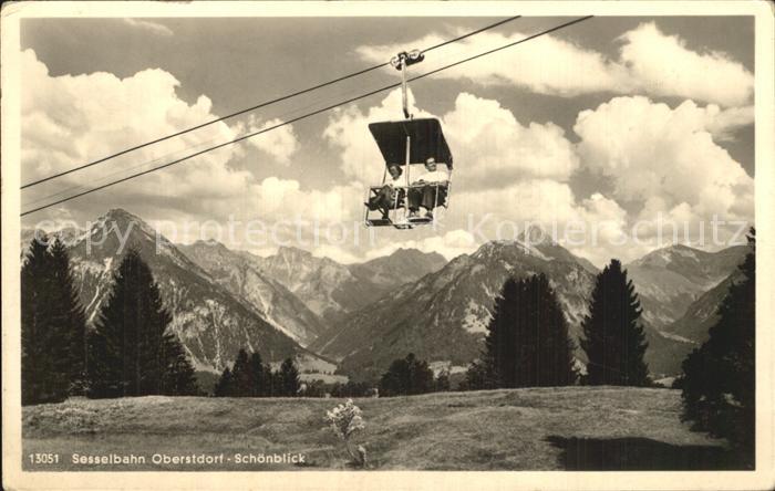 Sessellift Oberstdorf Schoenblick