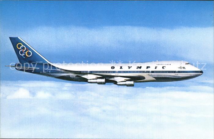 Flugzeuge Zivil Olympic Airways Boeing 747-200 B Jumbo