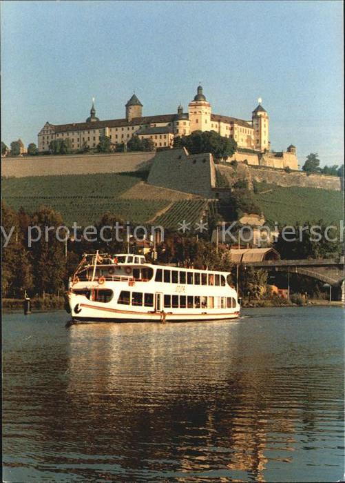 Motorschiffe Undine Festung Marienberg Wuerzburg