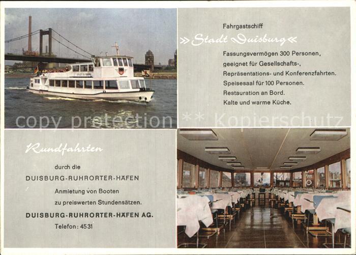 Motorschiffe Stadt Duisburg