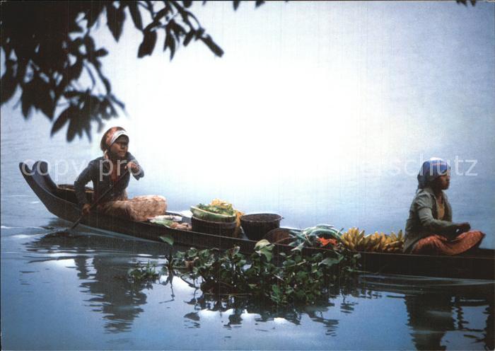 Boote Frauen in Birma Weltgebetstag 3. Maerz 1989