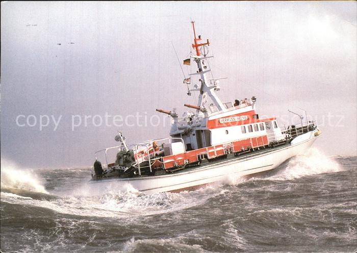 Motorschiffe Seenotkreuzer mit Tochterboot Hermann Helms Berlin