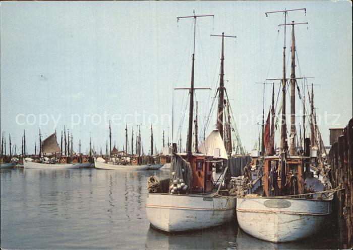 Segelboote Fischkutter Esbjerg Fiskerihavnen