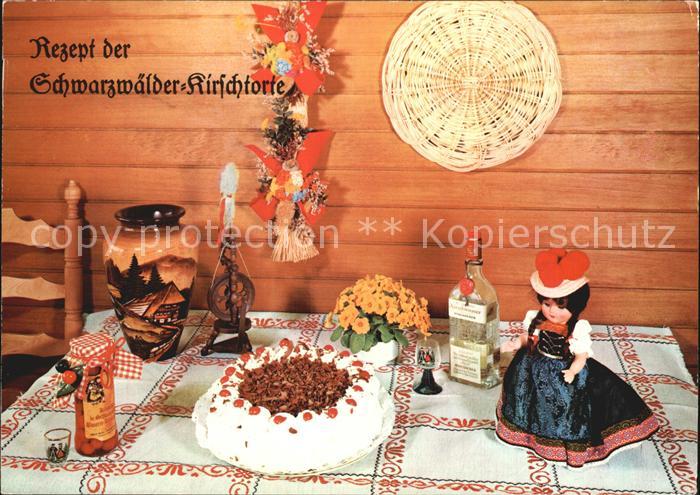 Lebensmittel Rezept Schwarzwaelder Kirschtorte