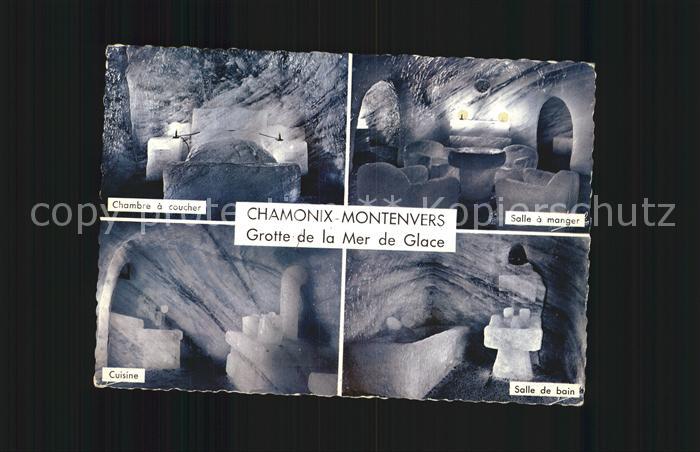Hoehlen Caves Grottes Chamonix-Montenvers Grotte de la Mer de Glace