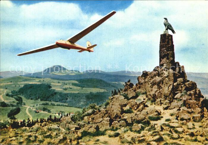 Segelflug Gliding Vol-Voile Vuolo-a-Vela Wasserkuppe Rhön Fliegerdenkmal