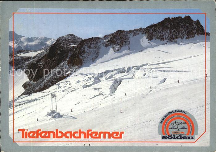 Soelden oetztal Tiefenbachferner