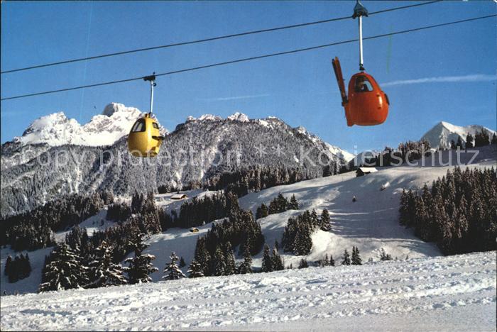 Seilbahn Zweisimmen Rinderberg Spillgerten Albristhorn