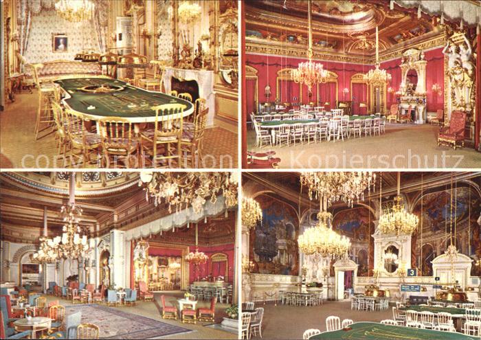 Casino Spielbank Baden-Baden Saal Pompadour Roter Saal Gruener Saal