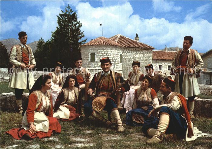 Trachten Montenegro Volkstracht