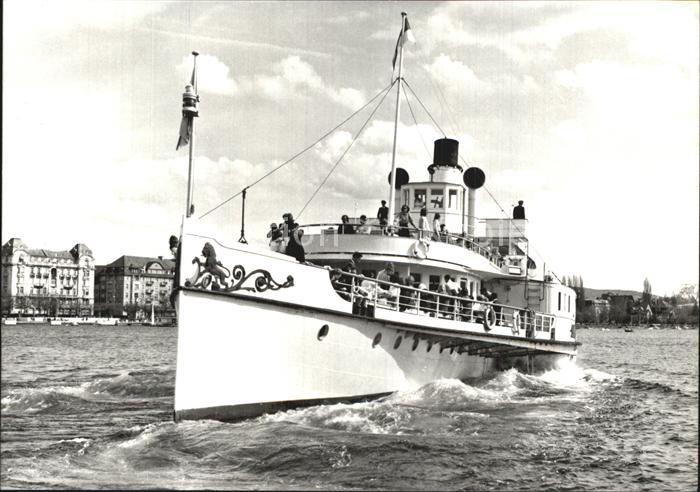 Dampfer Seitenrad D/S Stadt Zürich