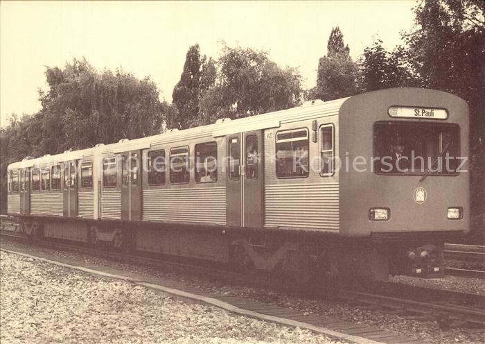 U-Bahn Subway Underground Metro U-Bahn-Wagen Serie DT2 Baujahr 1966 Hamburg