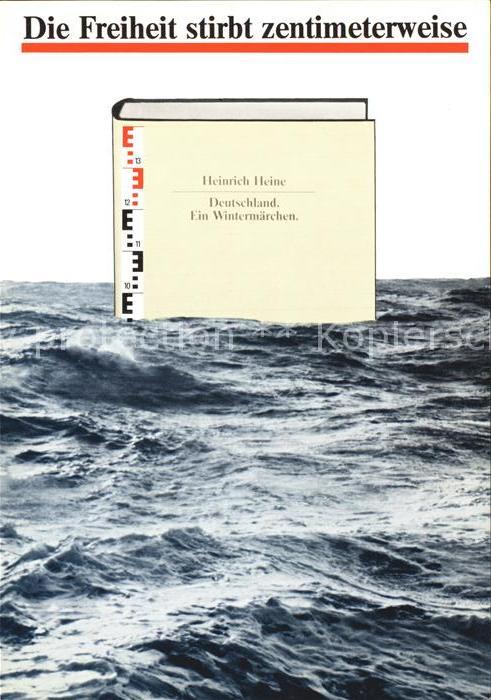 Politik Die Freiheit stirbt zentimeterweise Klaus Staeck