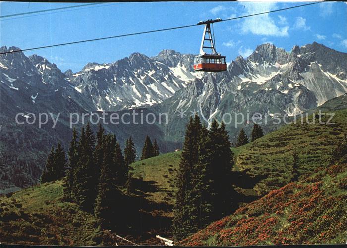 Seilbahn Fellhorn Oberstdorf-Birgsautal