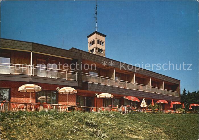 Kirchheim Hessen Berggasthof Eisenberg im Heussner Haus mit Borgmannturm