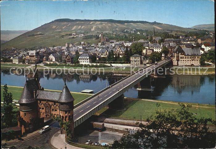 Traben-Trarbach Moselpartie Fliegeraufnahme